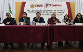 Capacitan a más de mil 200 policías para reforzar seguridad en Ecatepec