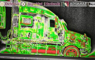Chiapas: con Rayos X detectan 171 kilos de cocaína en tractocamión