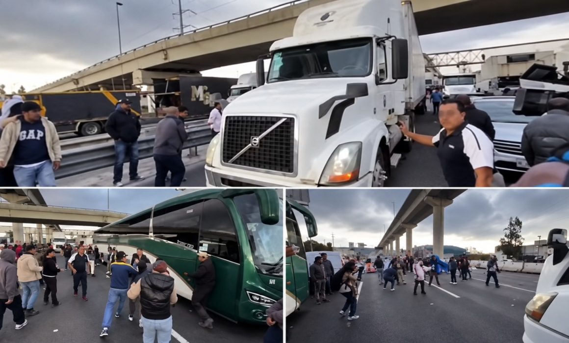 Deja lesionados choque entre automovilistas y manifestantes en Lerma