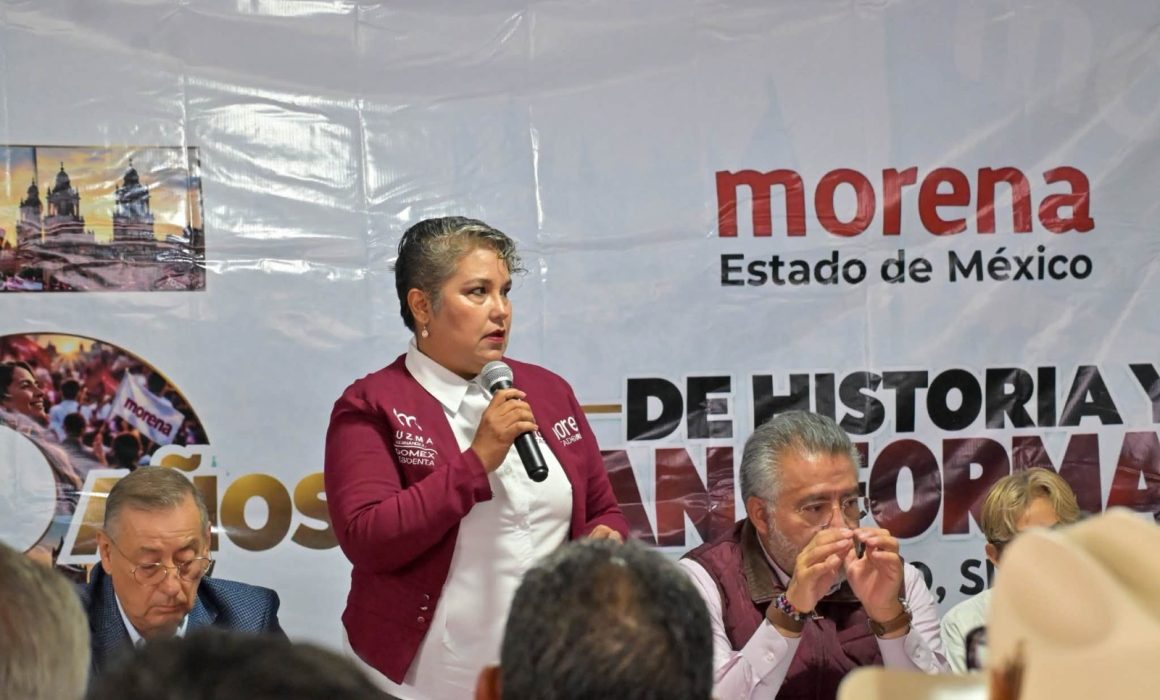 Dejará Luz María la dirigencia de Morena para pelear por Ecatepec