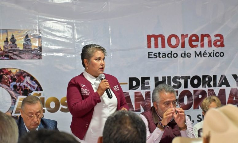 Dejará Luz María la dirigencia de Morena para pelear por Ecatepec