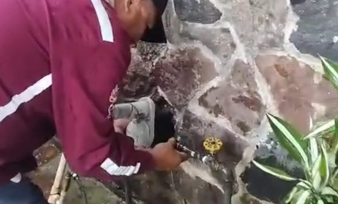 Denuncia delegado de Colón agua de mala calidad y cortes en Toluca
