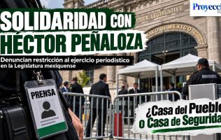 Denuncia periodista restricciones de acceso al Congreso mexiquense