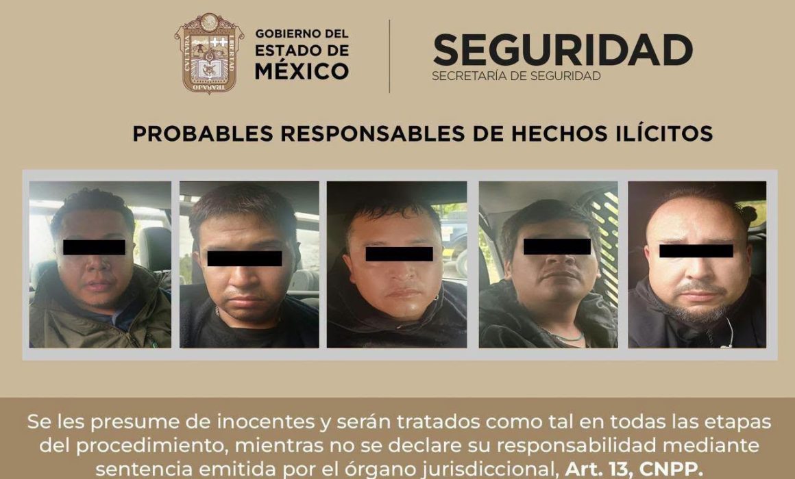 Desarticula SSEM banda de robo a transporte; hallan 3 autos en Izcalli