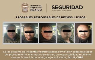 Desarticula SSEM banda de robo a transporte; hallan 3 autos en Izcalli