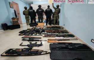 Desarticulan red de fabricación y venta ilegal de armas en Puebla y CDMX