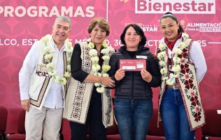 Destaca Delfina Gómez histórica reducción de pobreza en Edomex