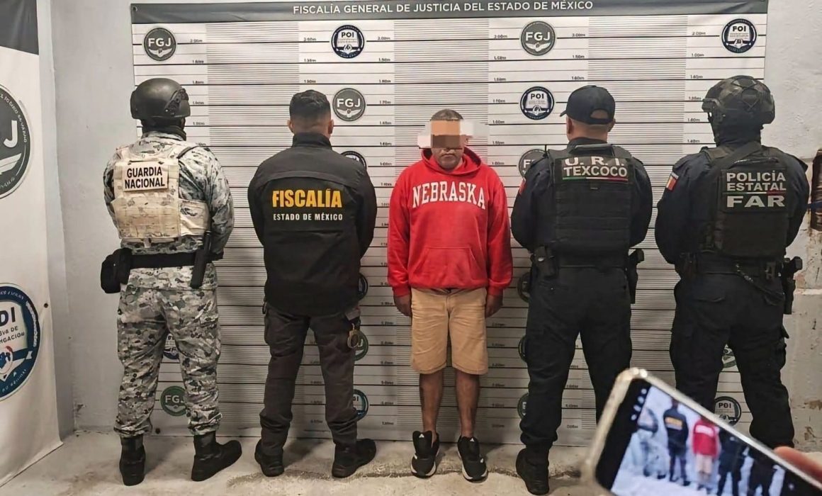 Detienen a 'El Ratón', buscado por homicidio de adolescente en Texcoco