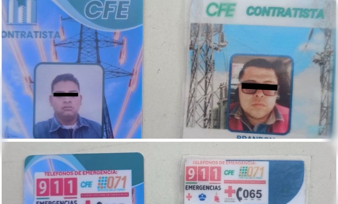 Detienen a dos contratistas de CFE por presunto cohecho en Ecatepec