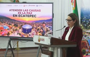 Disminuyen 41.8% delitos de alto impacto en Ecatepec: Azucena Cisneros