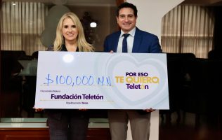 Dona Huixquilucan 100 mil pesos al Teletón para apoyar a menores