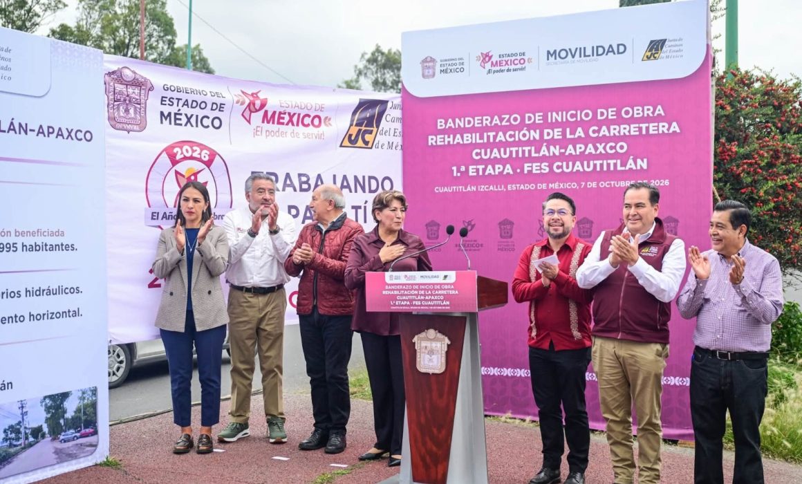 Encabeza Daniel Serrano rehabilitación de la Cuautitlán-Teoloyucan