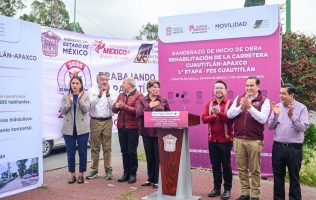 Encabeza Daniel Serrano rehabilitación de la Cuautitlán-Teoloyucan
