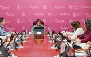 Encabeza Delfina Gómez mesa técnica con Conagua para sanear Rio Lerma