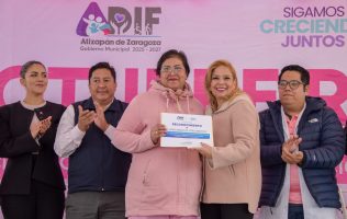 Entrega Paty Arévalo 60 prótesis mamarias durante jornada de salud
