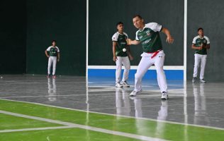 Entrena en Tecámac selección mexicana de pelota vasca rumbo al Mundial