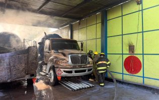Estalla gasera en Coacalco junto a dos pipas de 40 mil litros
