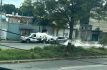 Evacúan a 500 personas por fuga de gas tras choque en Zinacantepec