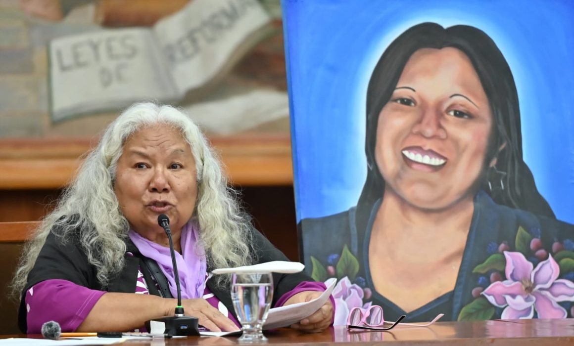 Exige Irinea Buendía aplicar la Ley Mariana contra la impunidad