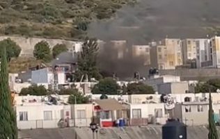 Explota tanque estacionario en Huehuetoca; PC atiende la emergencia