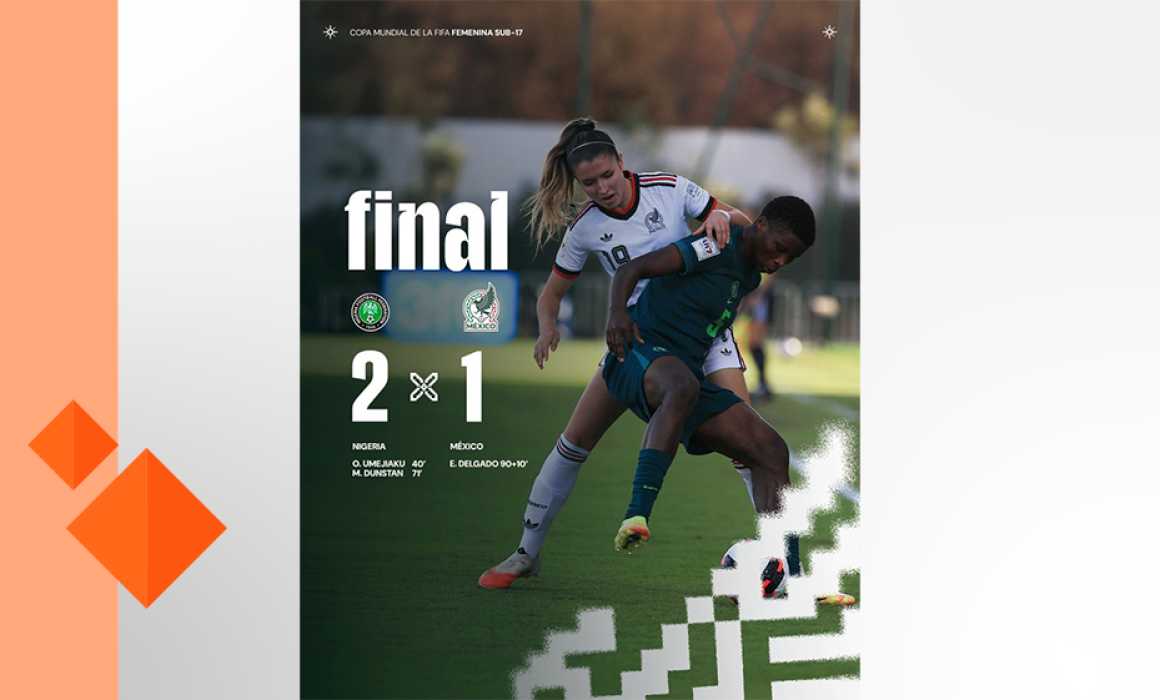 Fuera México del Mundial Femenil Sub 17 tras caer en octavos