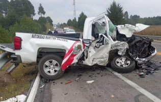 Genera movilización percance con vehículo de la Marina en Valle de Bravo