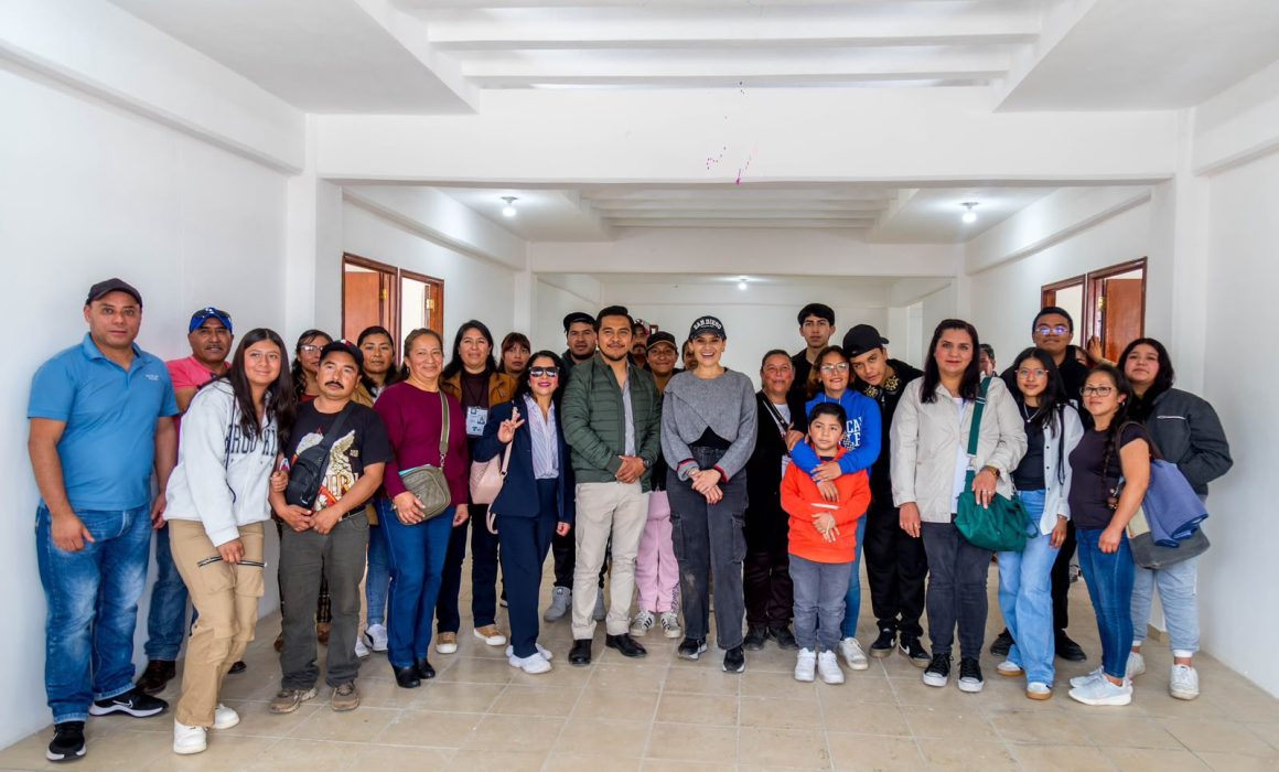 Habilita Erika Olea nuevo espacio para Telebachillerato en Tianguistenco