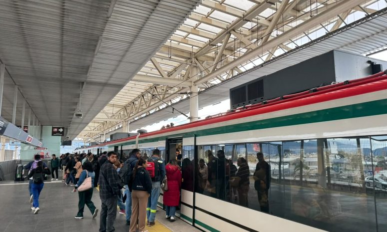 Mantiene Tren Interurbano alta demanda por bloqueos en Valle de Toluca