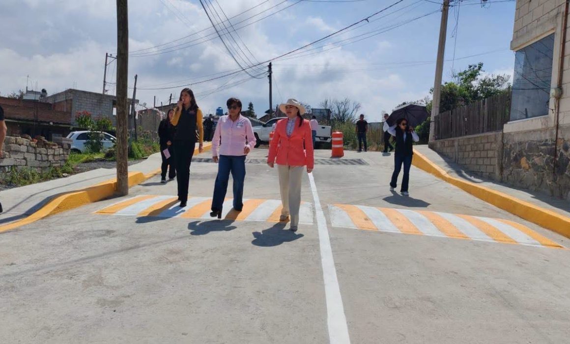 Mejora nueva vialidad movilidad y seguridad de familias en Amecameca
