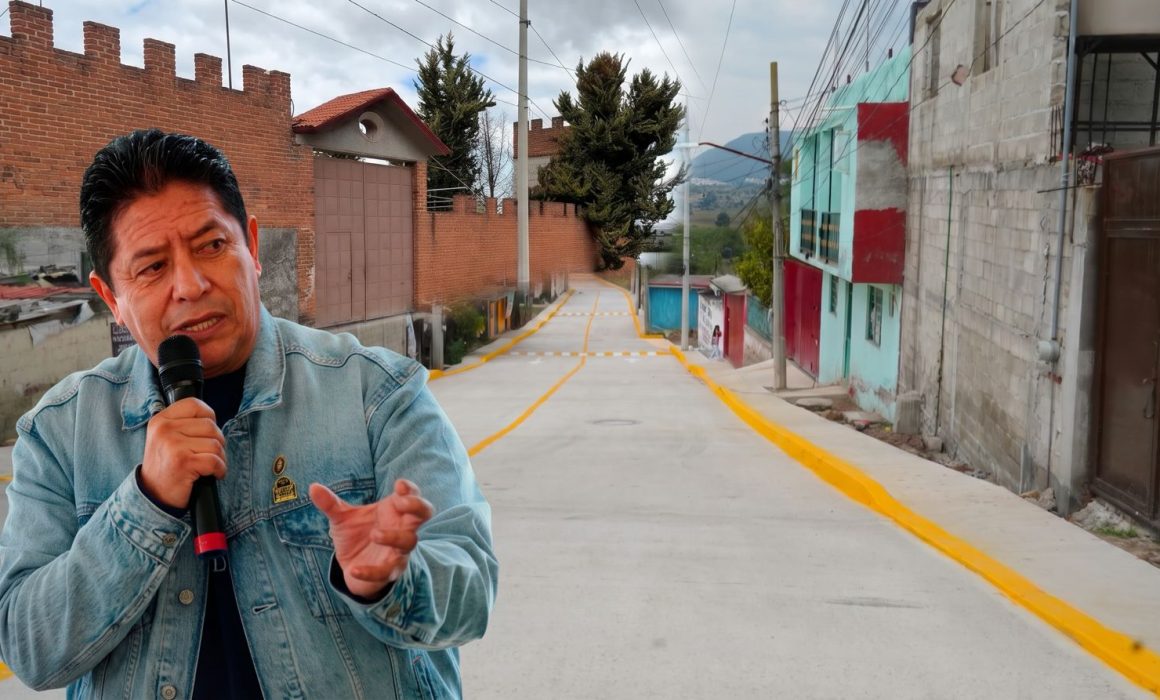 Olvida municipio edil de Huehuetoca por pavimentar ruta a su 'castillo'