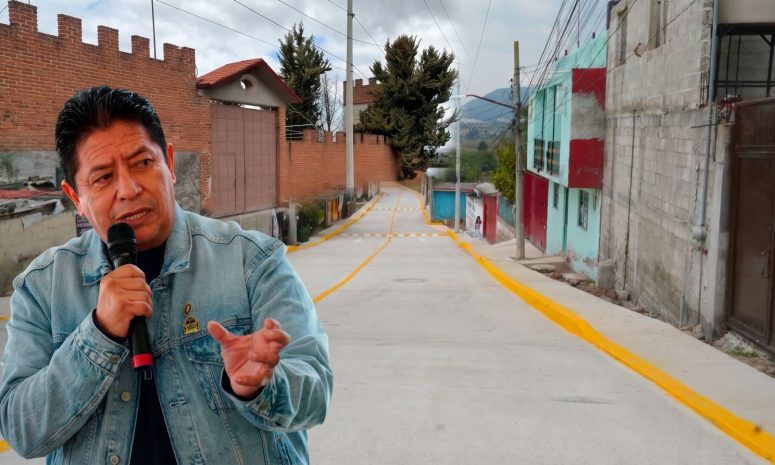 Olvida municipio edil de Huehuetoca por pavimentar ruta a su 'castillo'