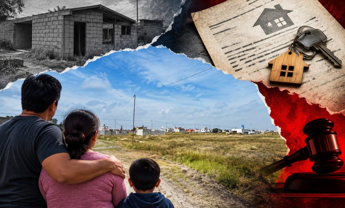 Pagan por lotes, construyen sus casas y ahora temen perderlas en Edomex