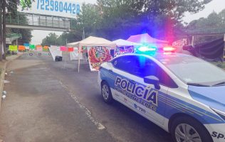 Paraliza protesta del IMSS la avenida Tecnológico y libramiento Morelos