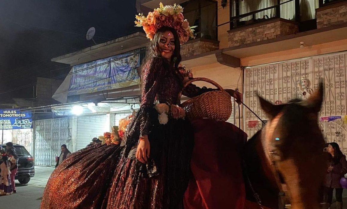 Preparan callejoneada y velación con la Catrina en Amecameca