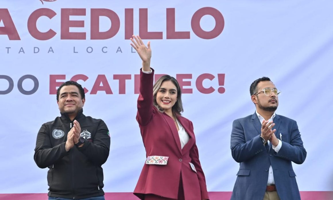 Presenta Zaira Cedillo ocho iniciativas y obras en Ecatepec