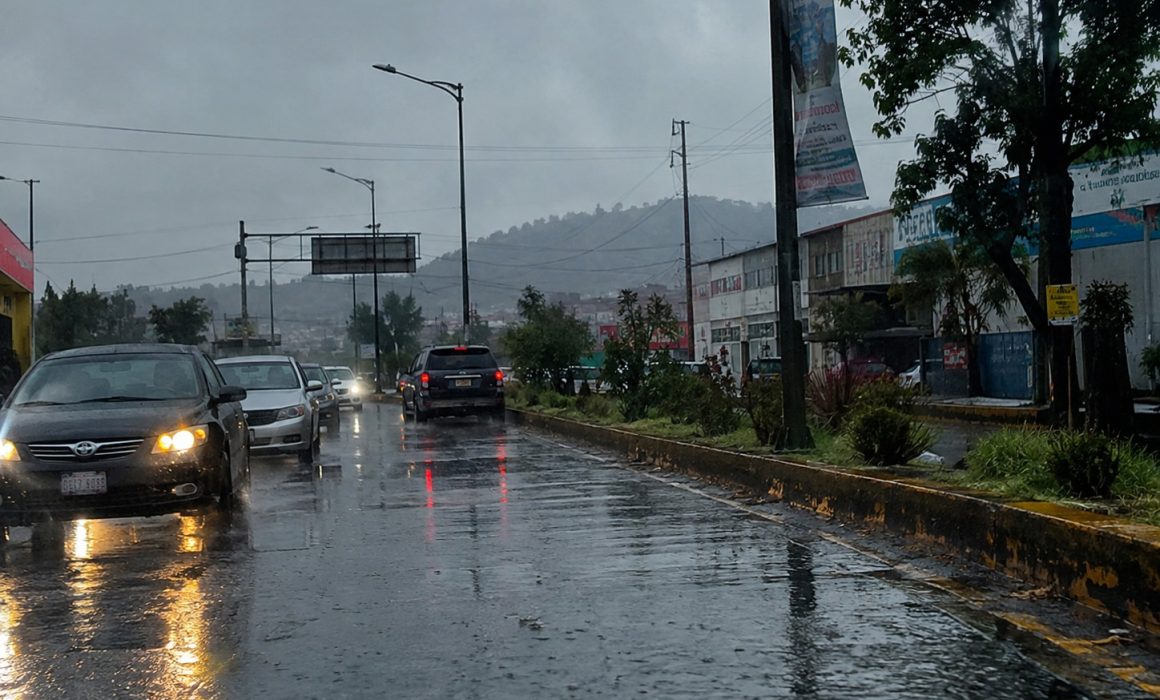 Prevé el SMN frío y chubascos para el Edomex