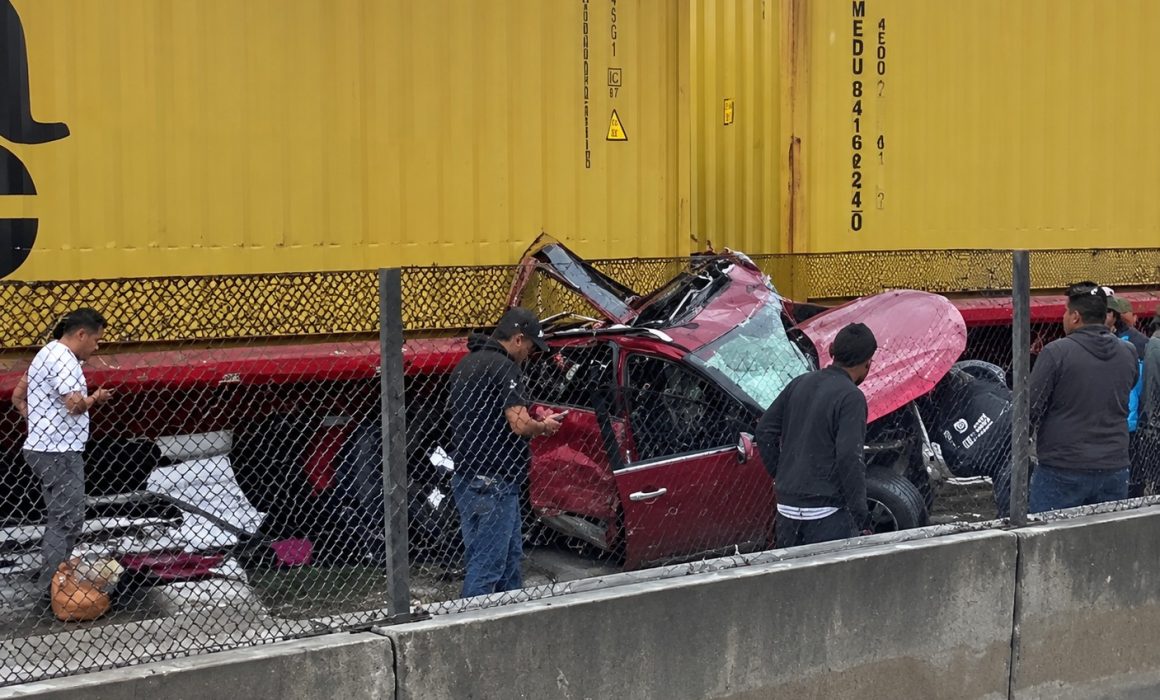 Provoca choque múltiple caos total en la México-Querétaro en Jilotepec