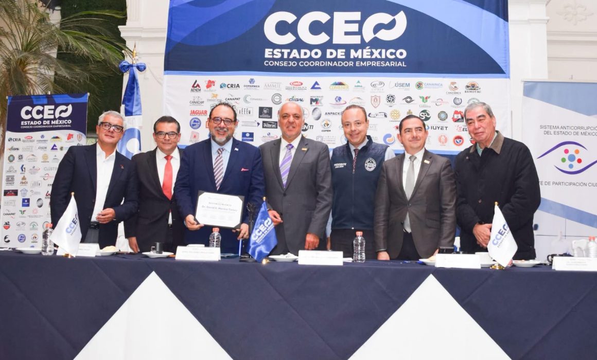 Reconocen a empresas por fortalecer la integridad en Edomex
