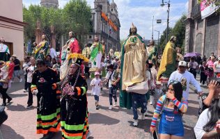 Recorren devotos de San Judas Tadeo las calles del centro de Toluca