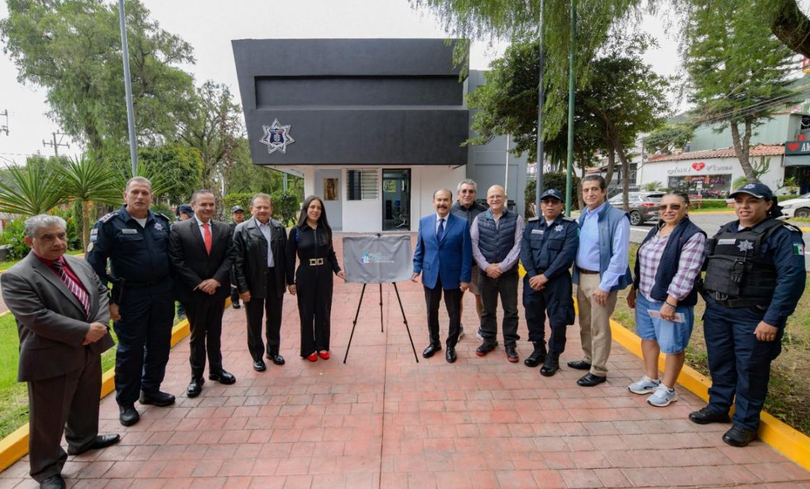 Renueva Pedro Rodríguez centros policiales para reforzar seguridad