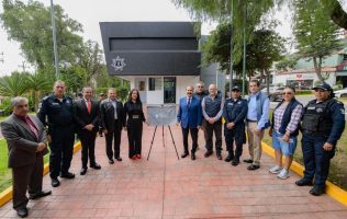 Renueva Pedro Rodríguez centros policiales para reforzar seguridad