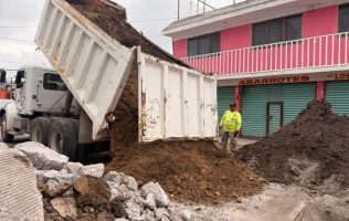 Repara Cuautitlán Izcalli socavón de 72 metros cúbicos