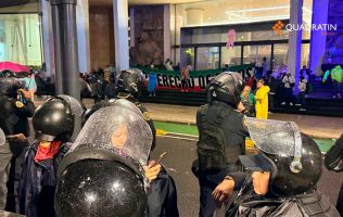 Repliegan a trabajadores del IMSS y reabren Reforma