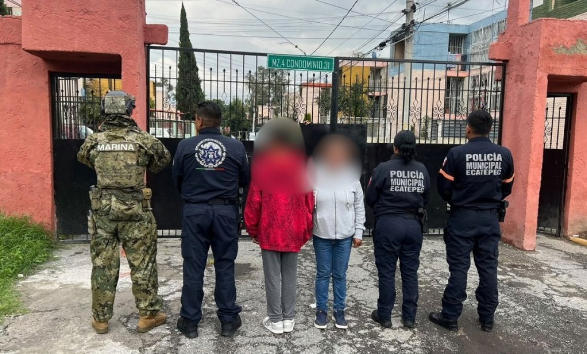 Rescatan a menor de 13 años víctima de extorsión telefónica en Ecatepec