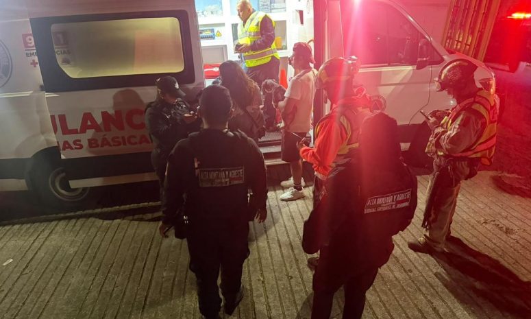 Rescatan a padre y 2 hijos extraviados en Sierra de Guadalupe