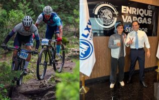 Respalda Enrique Vargas al ciclista mexiquense Santiago Moreno