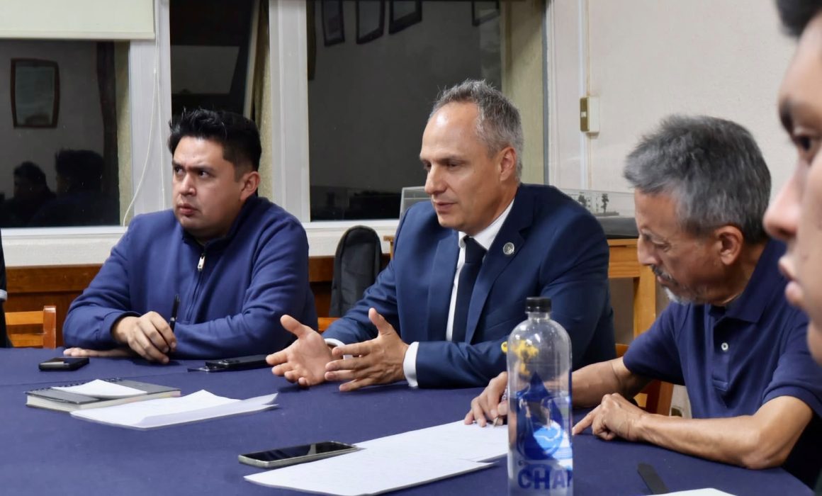 Respalda Jesús Cuanalo a Chapingo en disputa por estación de Zoquiapan