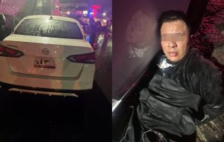 Resultan heridos 5 policías de Tlalnepantla tras persecución desde CDMX