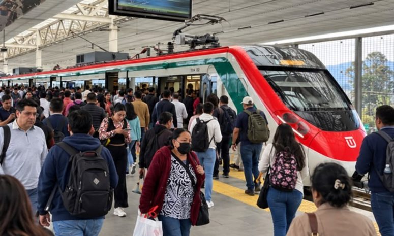 Satura el paro de transportistas al Tren Interurbano en el Edomex