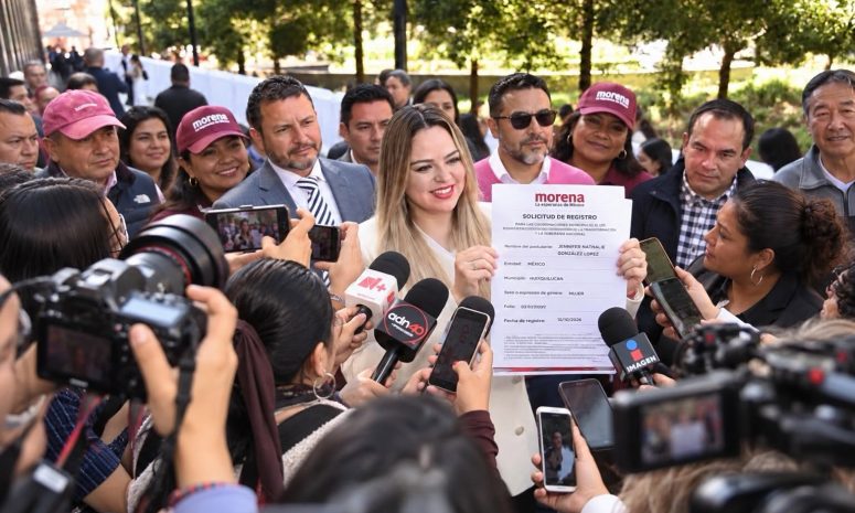 Va Morena por Huixquilucan; se registra Jennifer González